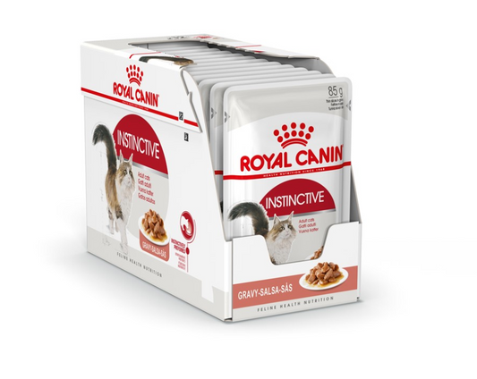 Royal Canin FHN Instinctive Gravy Adult Våtfoder för katt 12 x 85 g