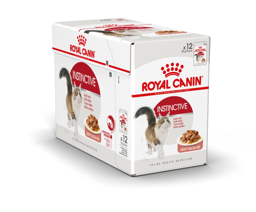 Royal Canin FHN Instinctive Gravy Adult Våtfoder för katt 12 x 85 g