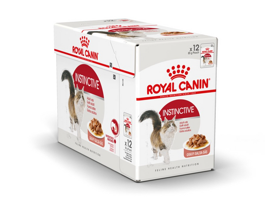 Royal Canin FHN Instinctive Gravy Adult Våtfoder för katt 12 x 85 g