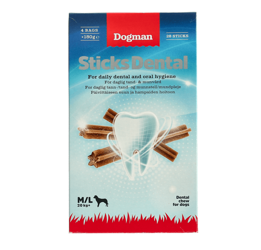 Dogman Sticks Dental Medium/Large 28 st sticks