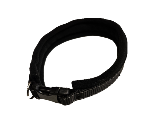 Alac - Halsband Fleece Svart 35 cm