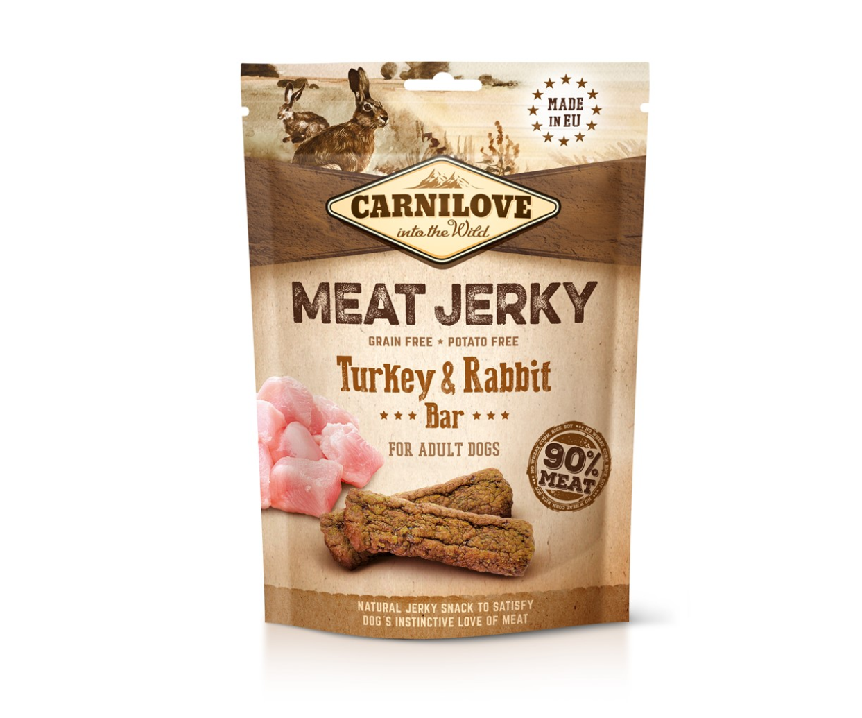 Carnilove - Meat Jerky Turkey & Rabbit Bar 100