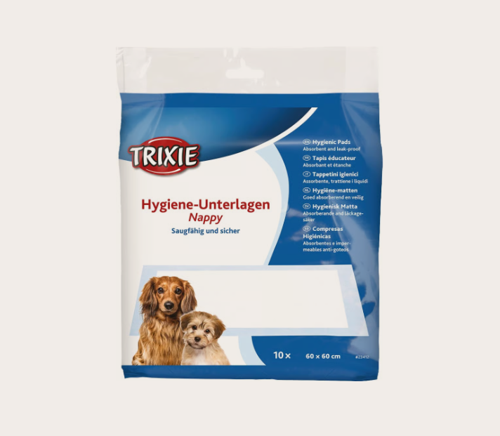 Trixie - Valpmatta Houstrainer, 60x60cm 10-pack