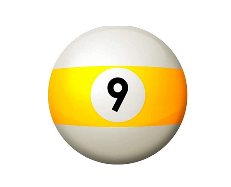  Biljardboll, Gummi  6,5 cm