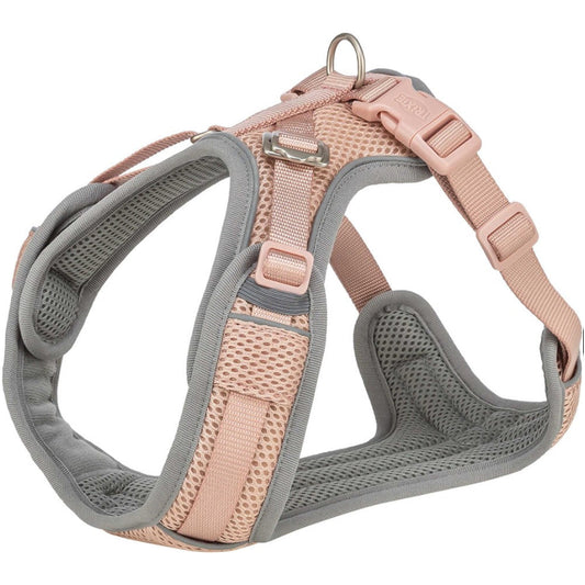 Trixie Premium FlexMesh sele, bred. Blush Rosa