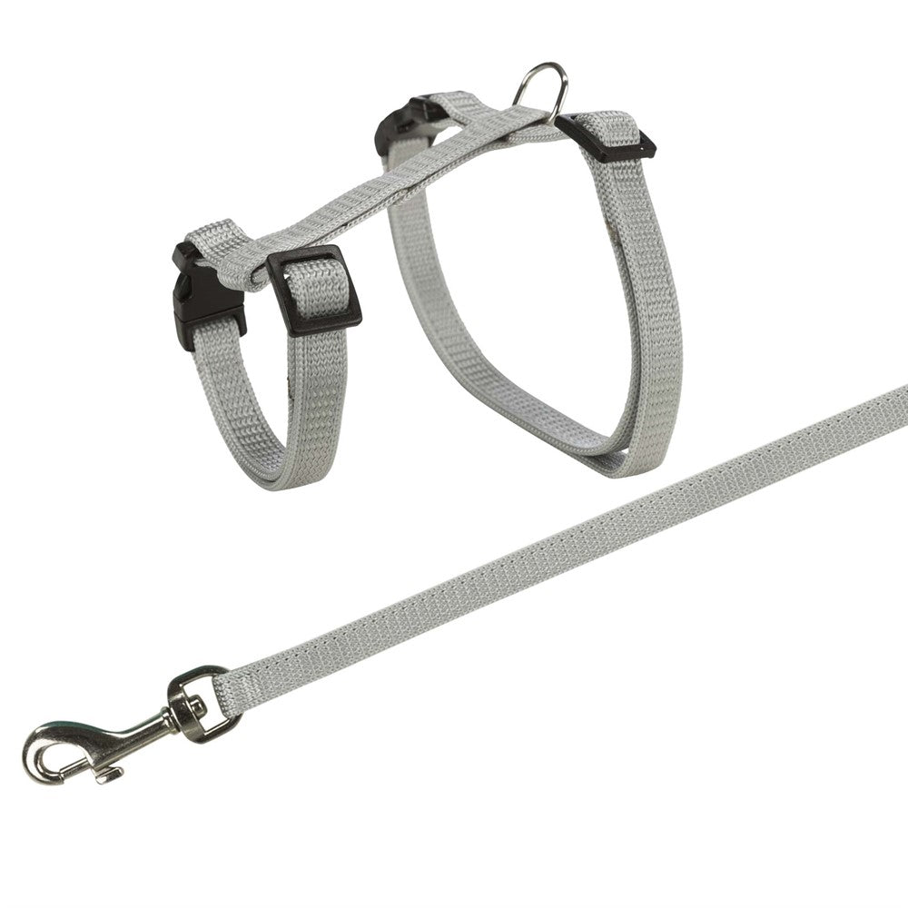 Trixie Sele+koppel Kanin ställbar 25-44cm/10mm, 1,25m