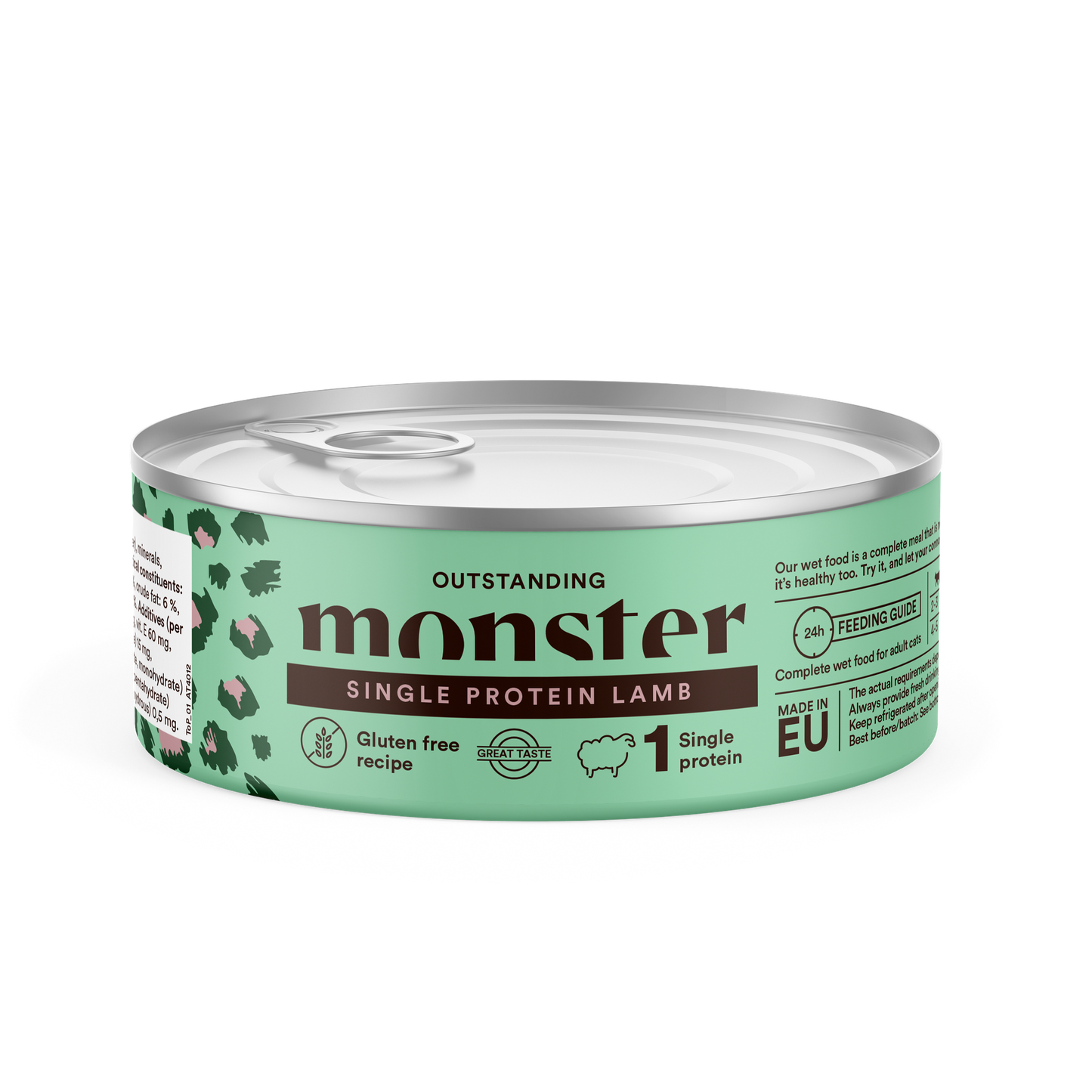 Monster Cat Adult Single Protein Lamb 100 g