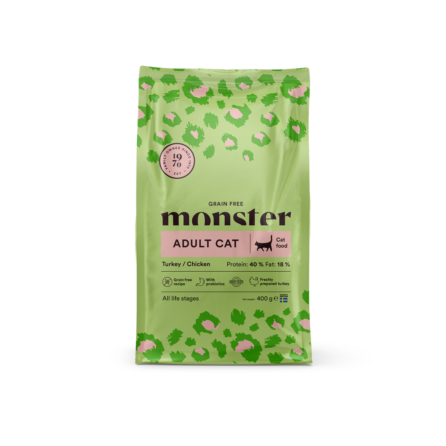 Monster Cat Grain Free Adult Cat