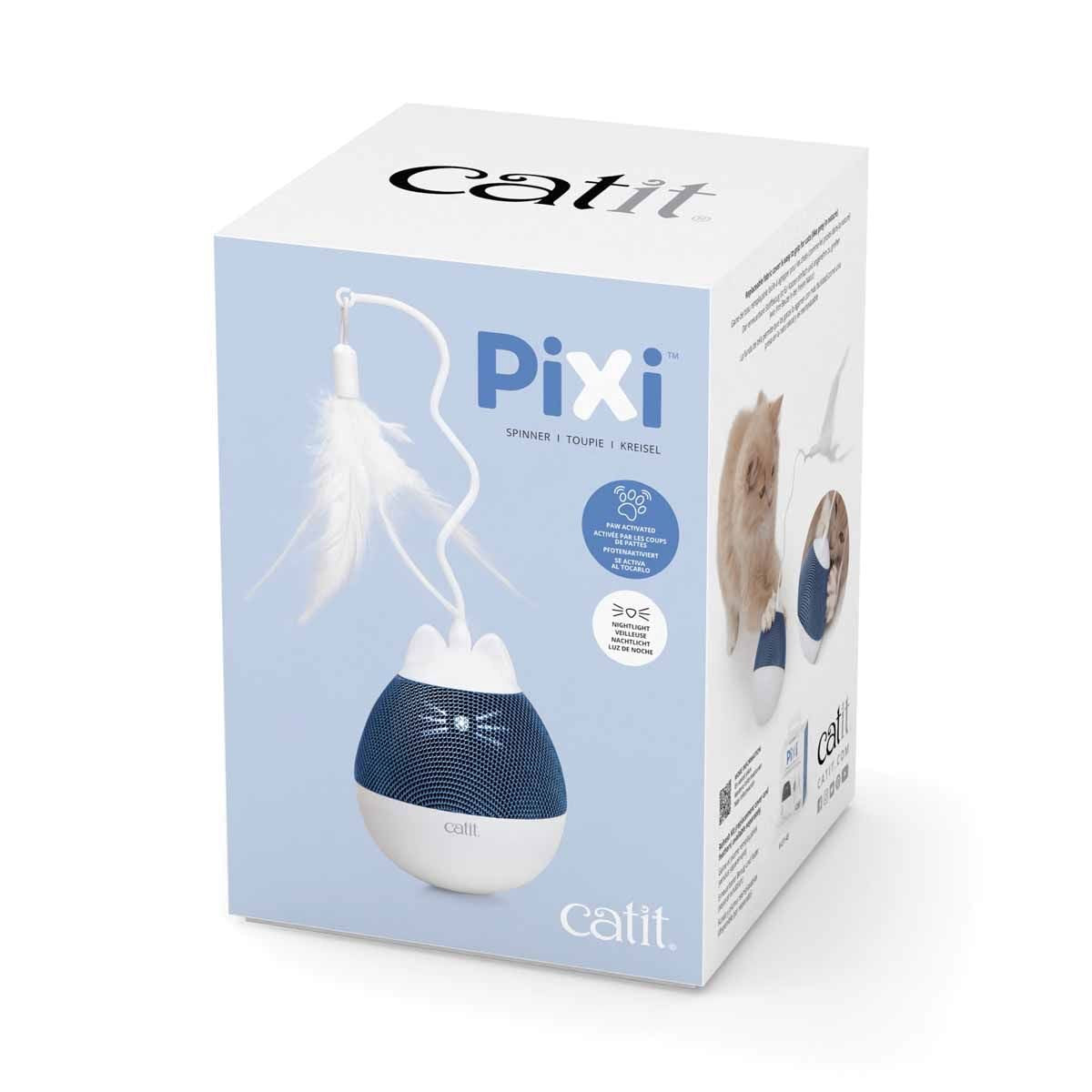 Catit - Pixi Spinner Blå & Vit