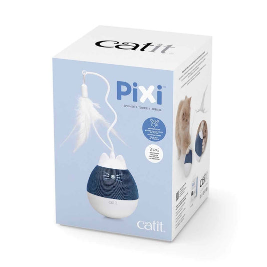 Catit - Pixi Spinner Blå & Vit