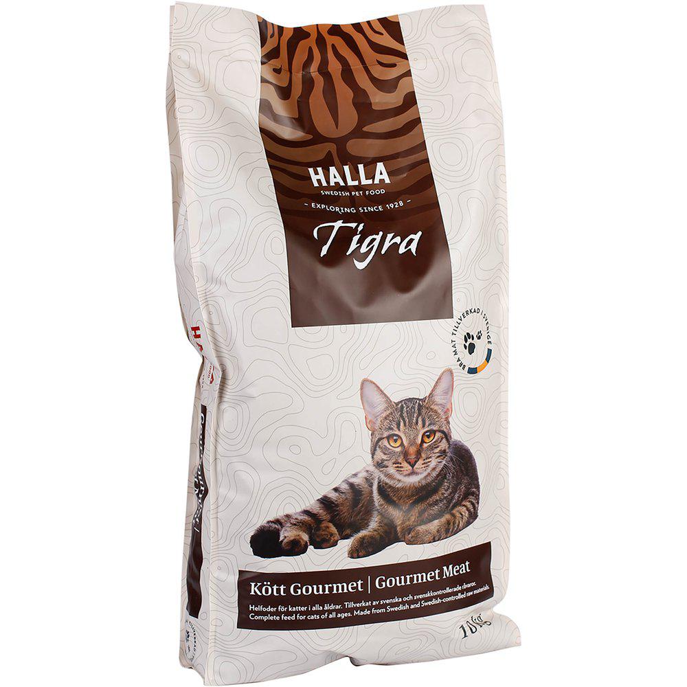 Halla - Katt, Tigra Kött Gourmet