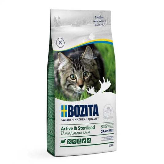 Bozita - Katt Active & Sterilized Grain Free Lamb