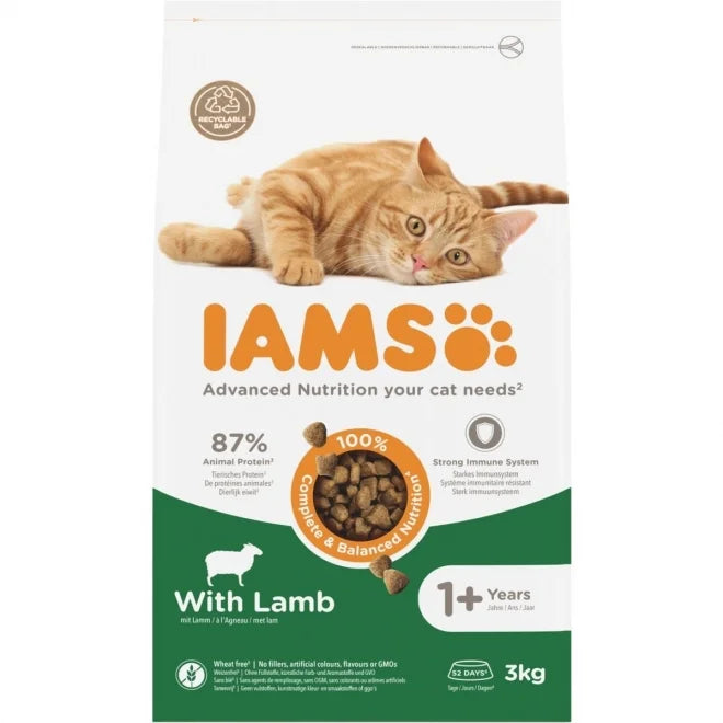 Iams for Vitality Cat Adult Lamb
