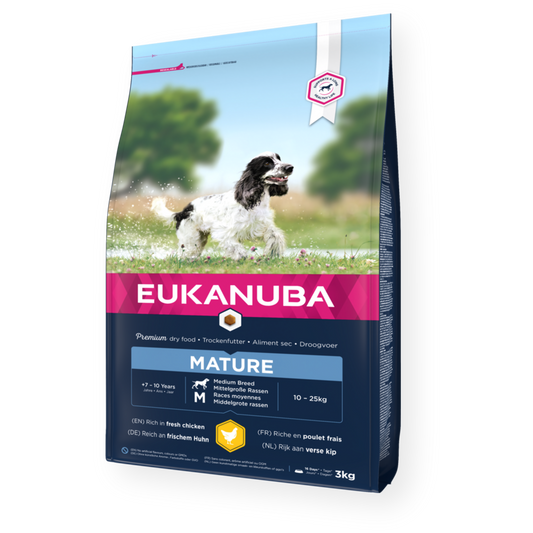 Eukanuba - Dog Mature Medium Breed Chicken