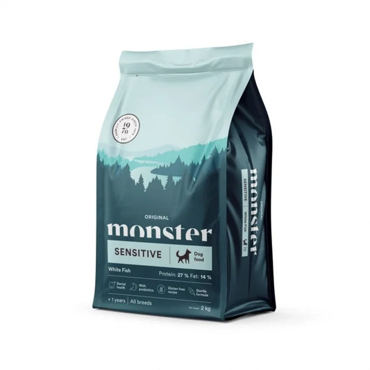 Monster - Dog Adult All Breed Sensitive Vit Fisk