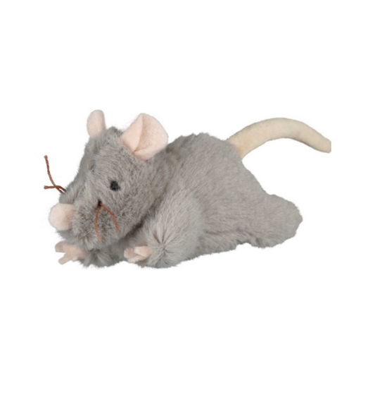 Trixie - Plyschmus med mikrochipljud, 15 cm