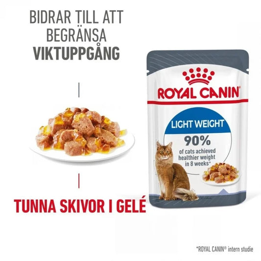 Royal Canin - Cat, Light Weight Care Jelly 12x85 g