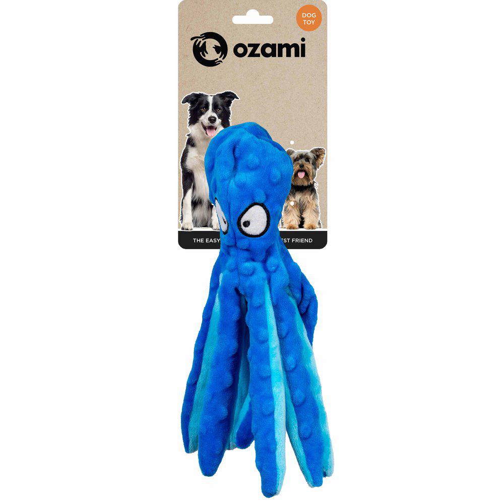 Hundleksak Prasslande Bläckfisk 33cm