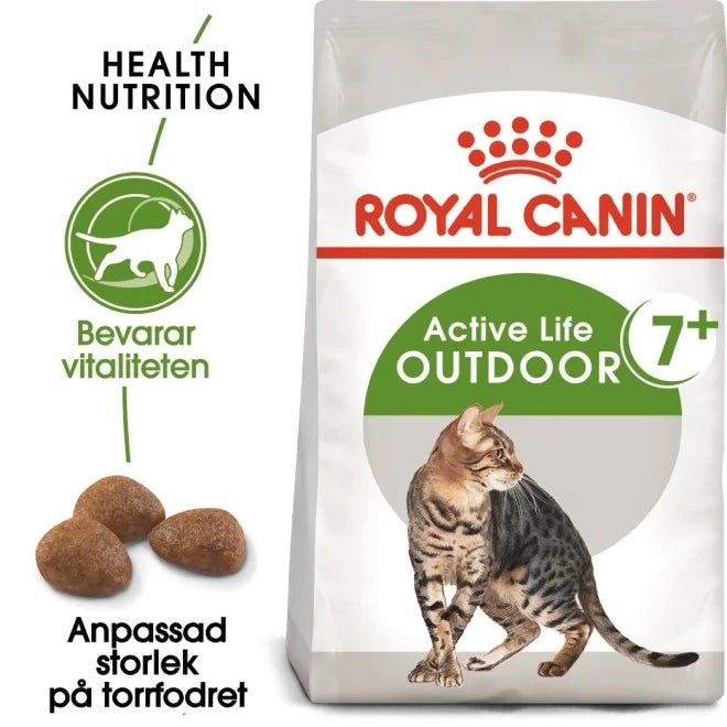 Royal Canin - Cat, Outdoor 7+ Ageing Torrfoder