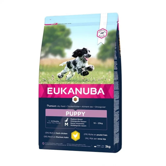 Eukanuba - Puppy Medium Breed Kyckling