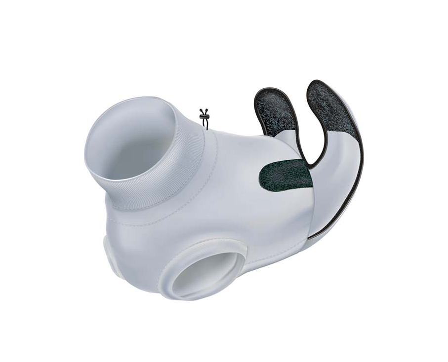 Trixie - Skyddande body för katt, S / M, grå