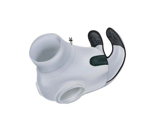 Trixie - Skyddande body för katt, M / L, grå