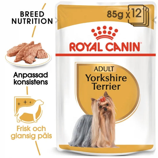 Royal Canin - Dog, Breed Yorkshire Wet 12 x 85g