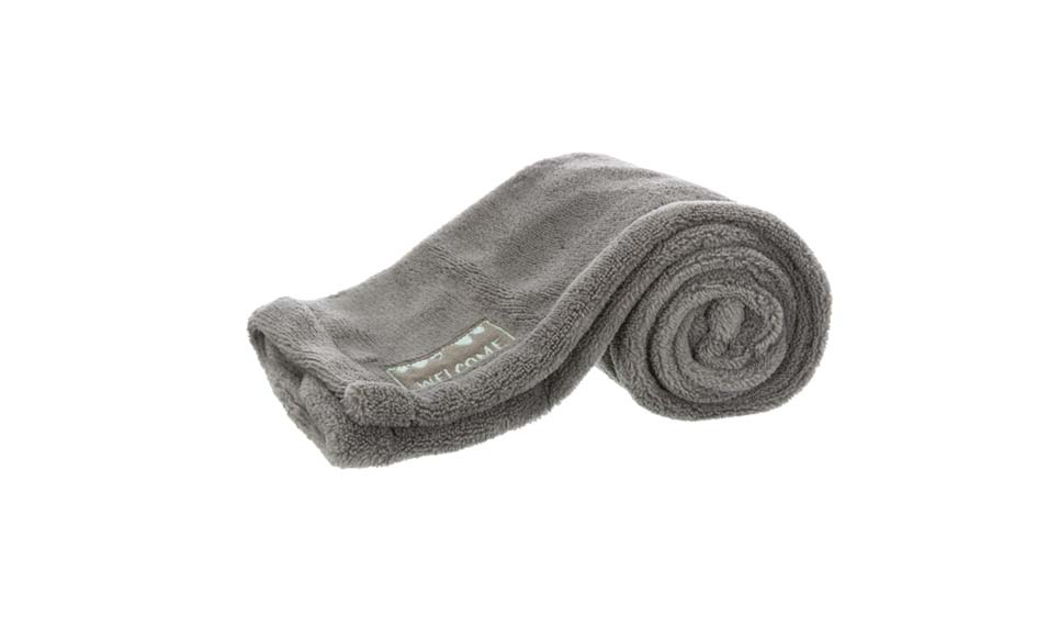 Trixie - Junior cuddly set filt/björn, plysch, 75 × 50 cm, Finns i två färger