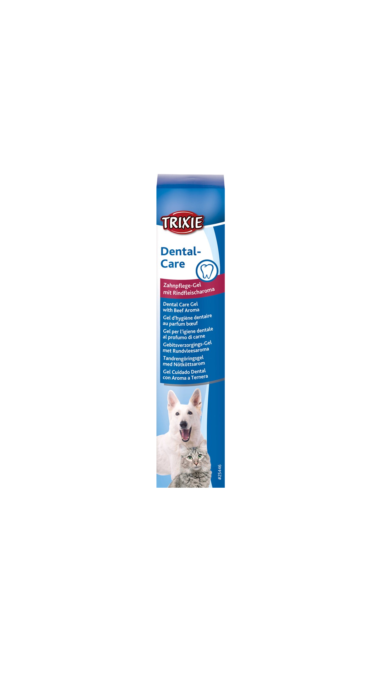 Trixie - Dental hygiengel m beefsmak, hund/katt, 100 g