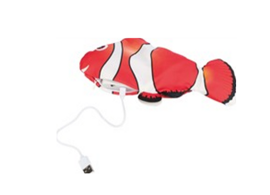 Trixie - ClownFisk, sprattlande, 26 cm, USB-laddad