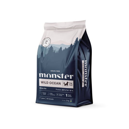 Monster - Dog Adult Grain Free Wild Ocean Vit Fisk