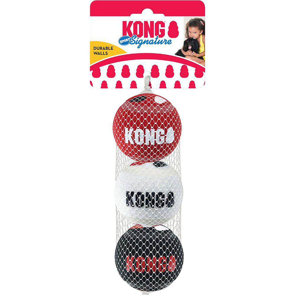 KONG - Signature Sportbollar XSmall & Small 3-pk