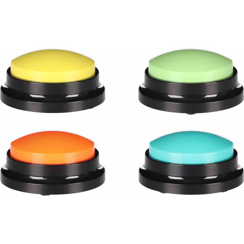 Inspelningsbar Knapp 8,8cm flera färger