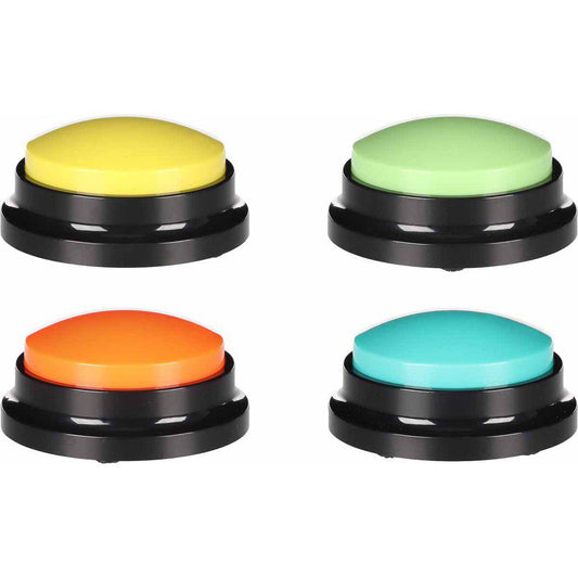 Inspelningsbar Knapp 8,8cm flera färger