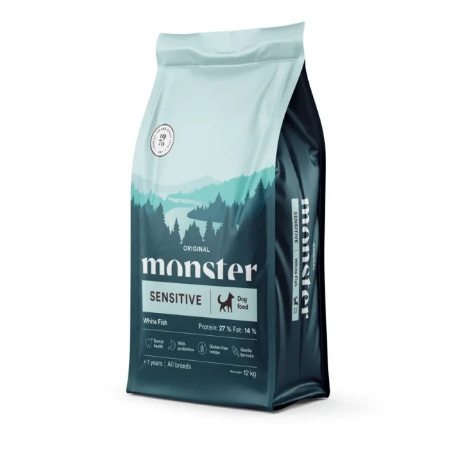 Monster - Dog Adult All Breed Sensitive Vit Fisk