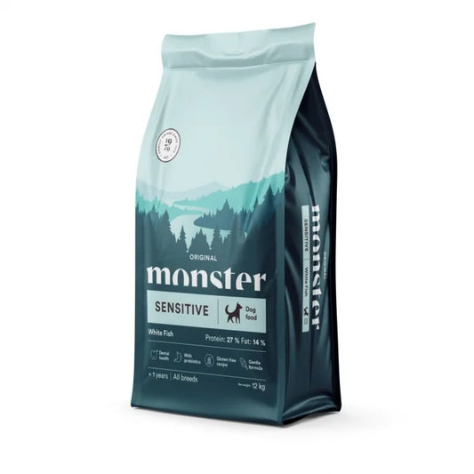 Monster - Dog Adult All Breed Sensitive Vit Fisk