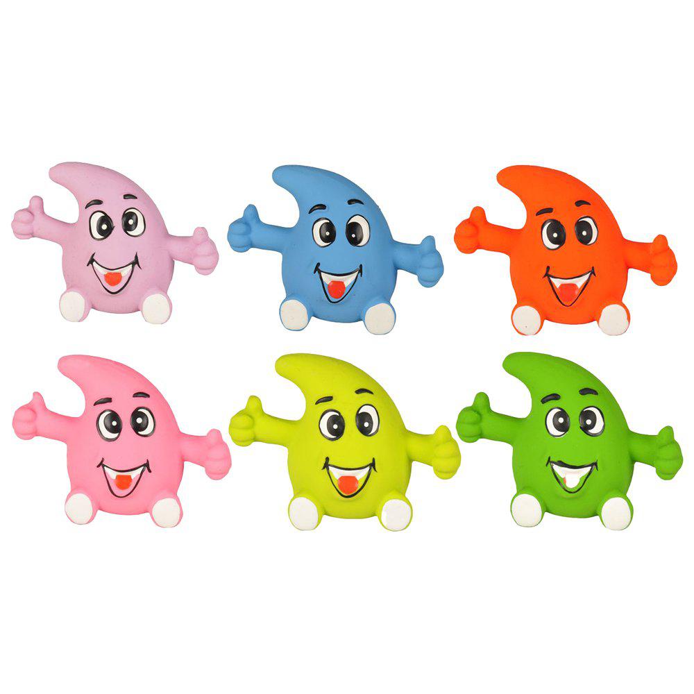 Droppe Latex 9x5x6,5 cm Mixade färger