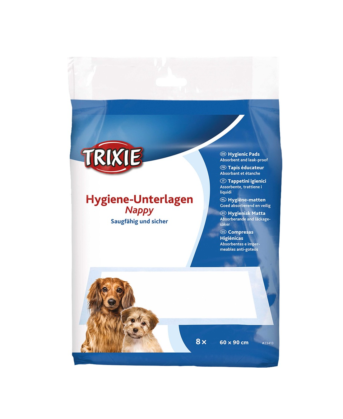 Trixie - Valpmatta Housetrainer 90x60cm 8-pack expo