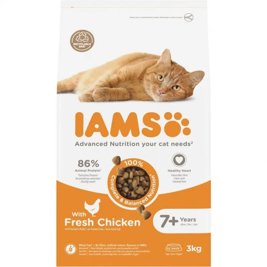 Iams for Vitality Cat Senior Chicken