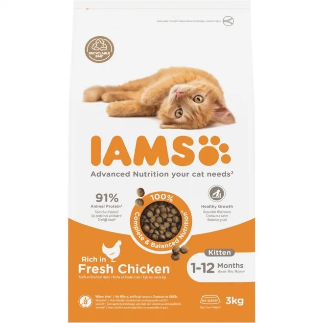 Iams for Vitality Kitten Chicken