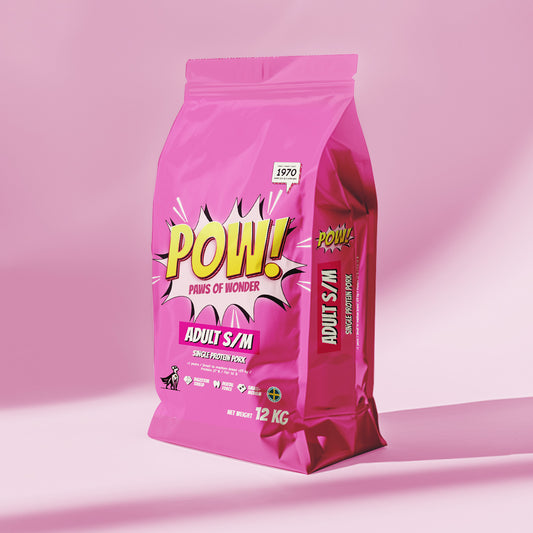 POW! Dog Adult Small/Medium Pork