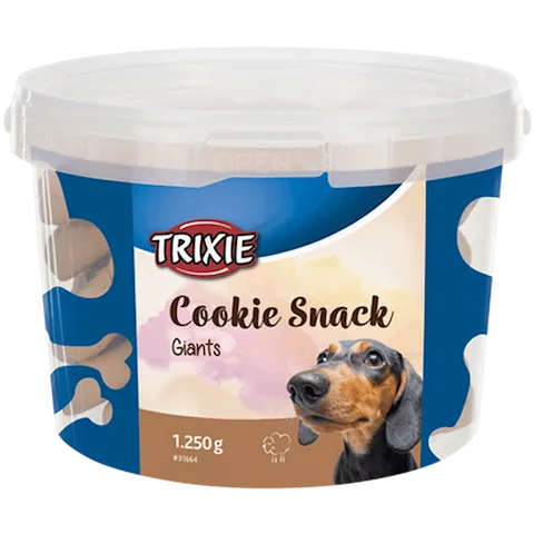 Trixie Cookie Snack Giants med lamm, 1,250 g plasthink