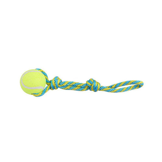 Hundleksak Tennis Bouncer Med Handtag 32.5cm