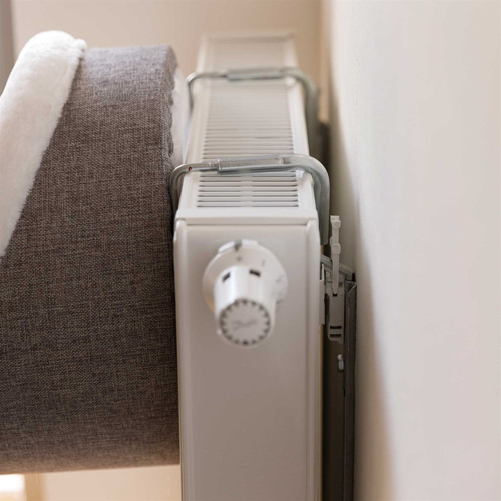 Trixie - Elementsäng koja, ø 38 × 34 cm, vit/grå