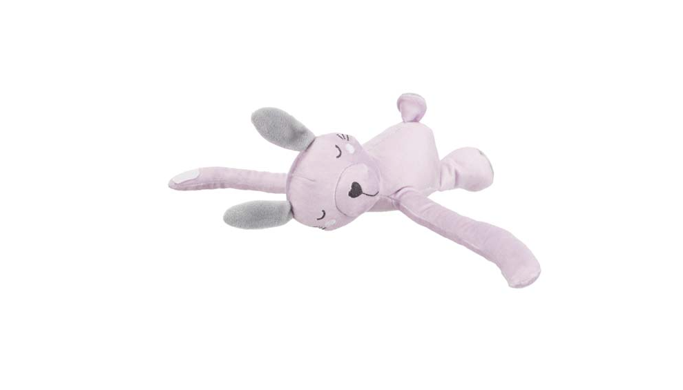 Trixie - Junior cuddly set filt/björn, plysch, 75 × 50 cm, Finns i två färger