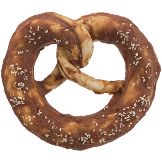 Trixie - Denta Fun FIka Tuggkringla, anka ø 10 cm, 75 g