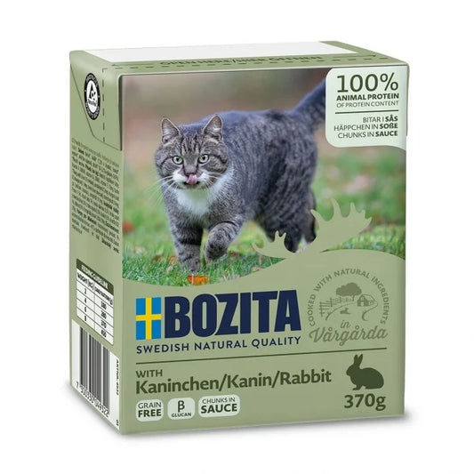 Bozita - Katt, Bitar i Sås Kanin 370 g