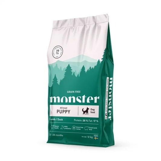 Monster - Puppy Grain Free All Breed Lamm & Anka
