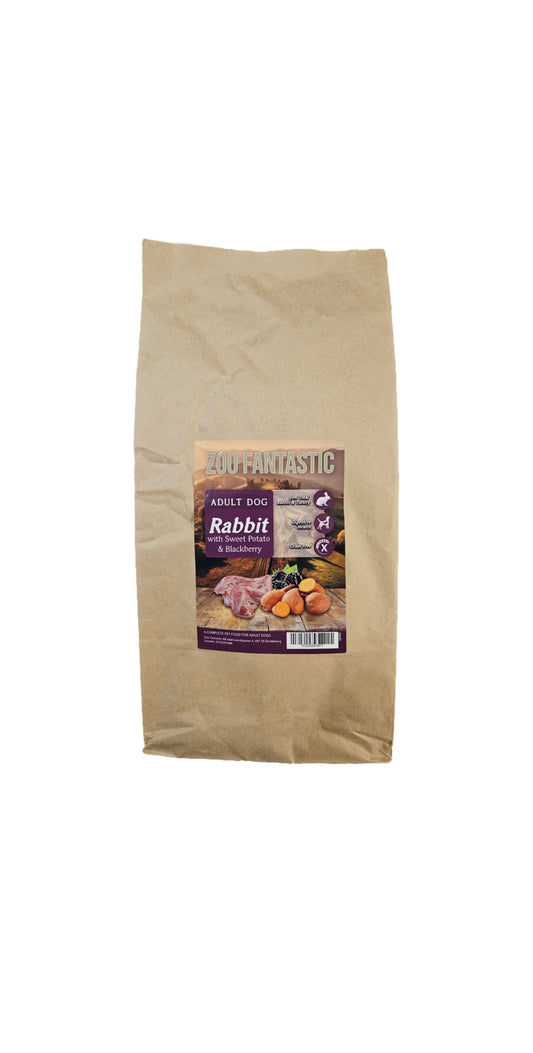 Zoo Fantastic - Hund - Grain free, Kanin med Sötpotatis och Björnbär