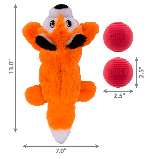 KONG - Cozie Pocketz Fox Medium